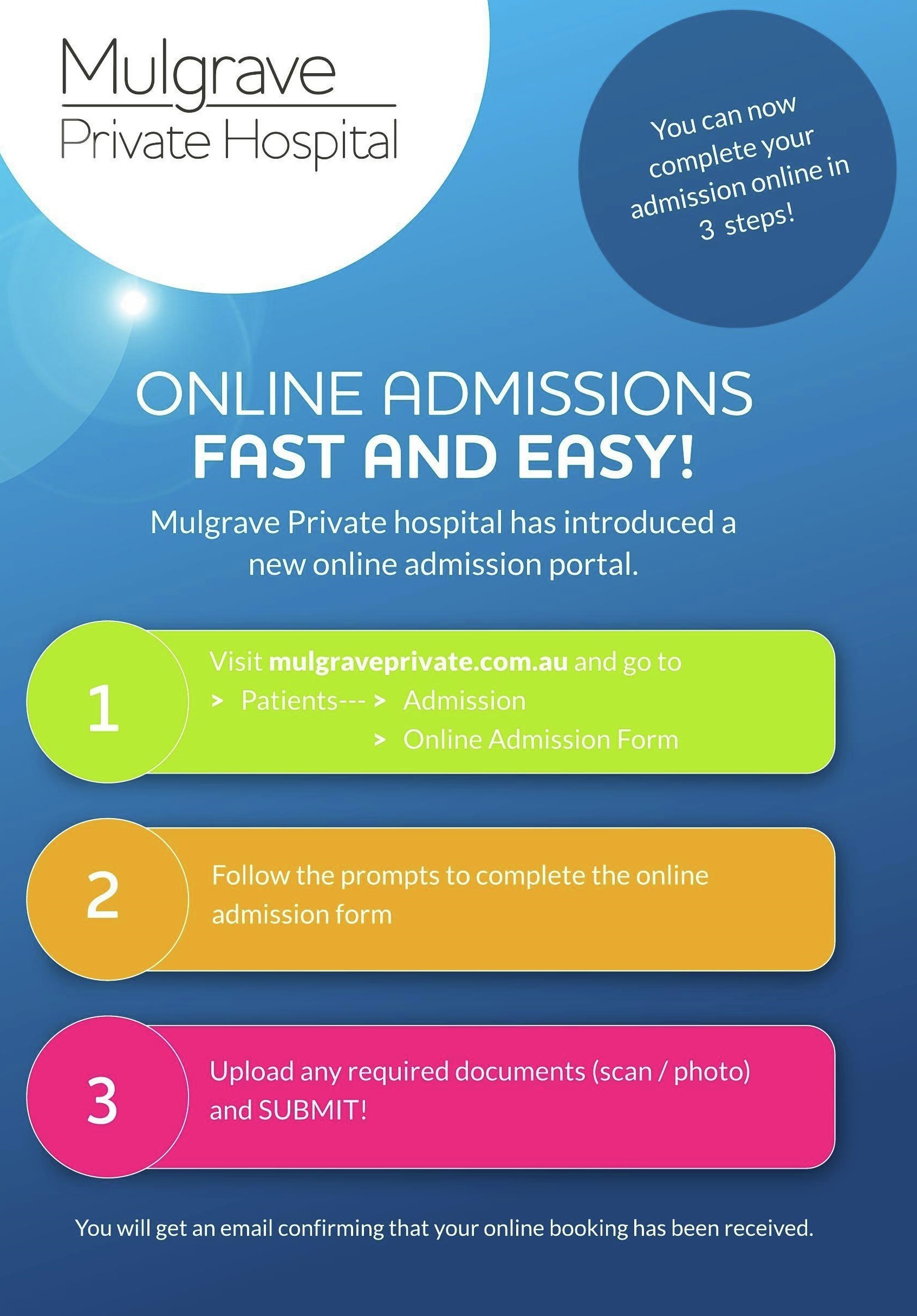 Online Admission Form